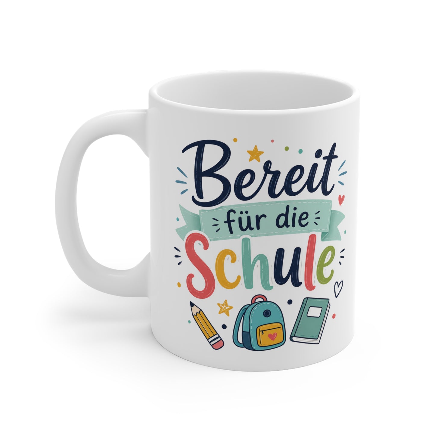 Tasse „Bereit für die Schule“