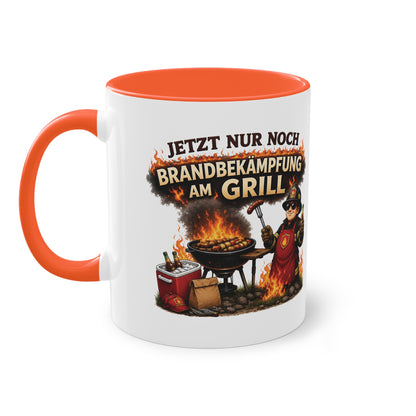 Jetzt nur noch Brandbekämpfung am Grill 🔥🌭🚒