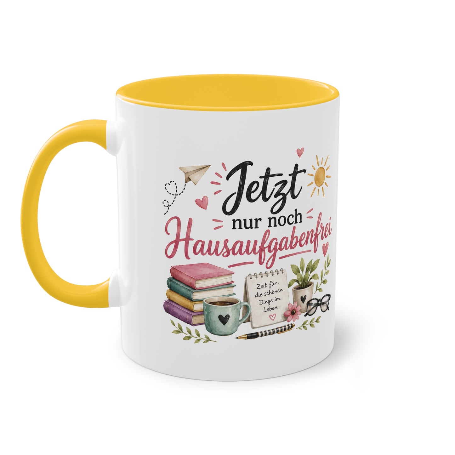 Jetzt nur noch Hausaufgabenfrei 🍎📚☕💗