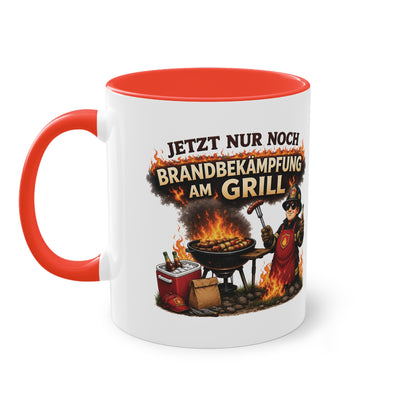 Jetzt nur noch Brandbekämpfung am Grill 🔥🌭🚒