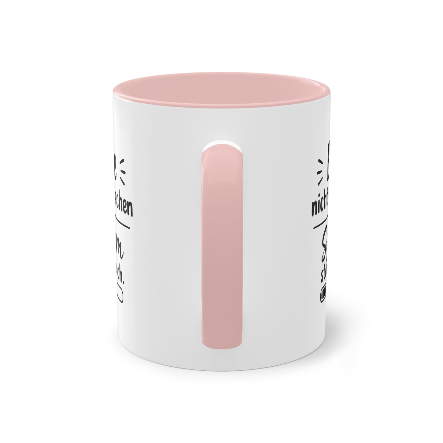 Tasse „Bitte nicht ansprechen. System startet noch.“ – Lustige Bürotasse mit Humor