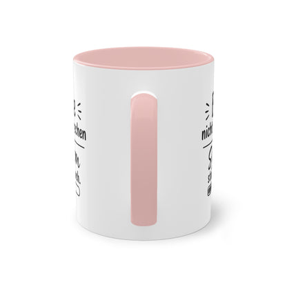 Tasse „Bitte nicht ansprechen. System startet noch.“ – Lustige Bürotasse mit Humor