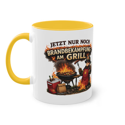 Jetzt nur noch Brandbekämpfung am Grill 🔥🌭🚒