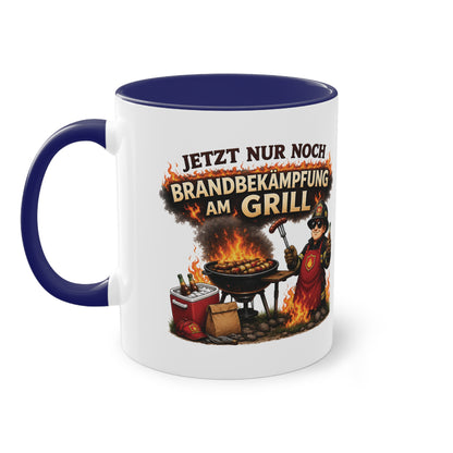 Jetzt nur noch Brandbekämpfung am Grill 🔥🌭🚒