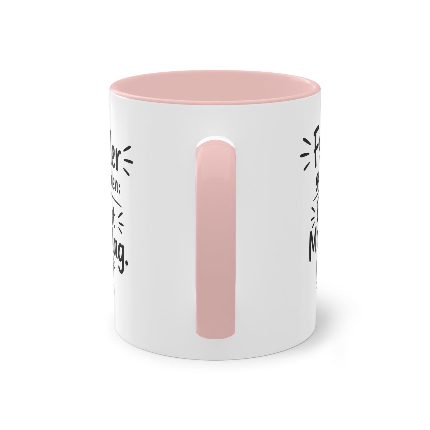 Tasse „Fehler gefunden: Es ist Montag.“ – Lustige Bürotasse mit Humor