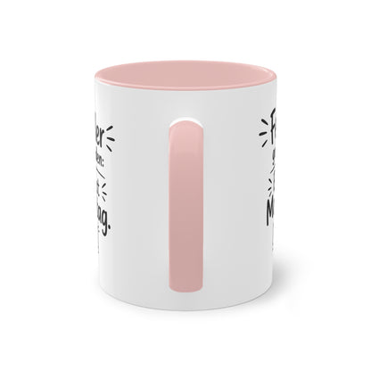 Tasse „Fehler gefunden: Es ist Montag.“ – Lustige Bürotasse mit Humor