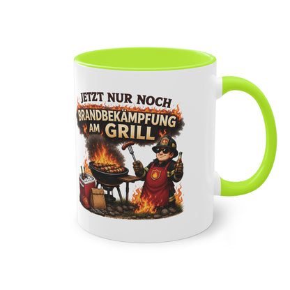 Jetzt nur noch Brandbekämpfung am Grill 🔥🌭🚒