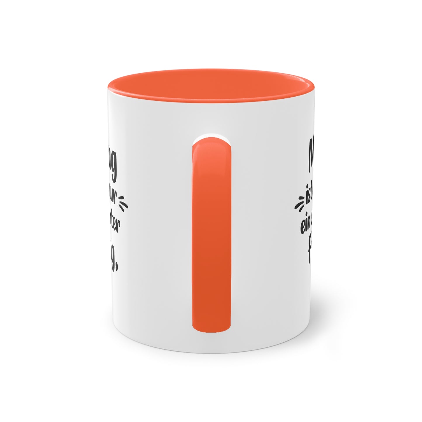 Tasse „Montag ist auch nur ein schlechter Freitag.“ – Lustige Bürotasse mit Humor