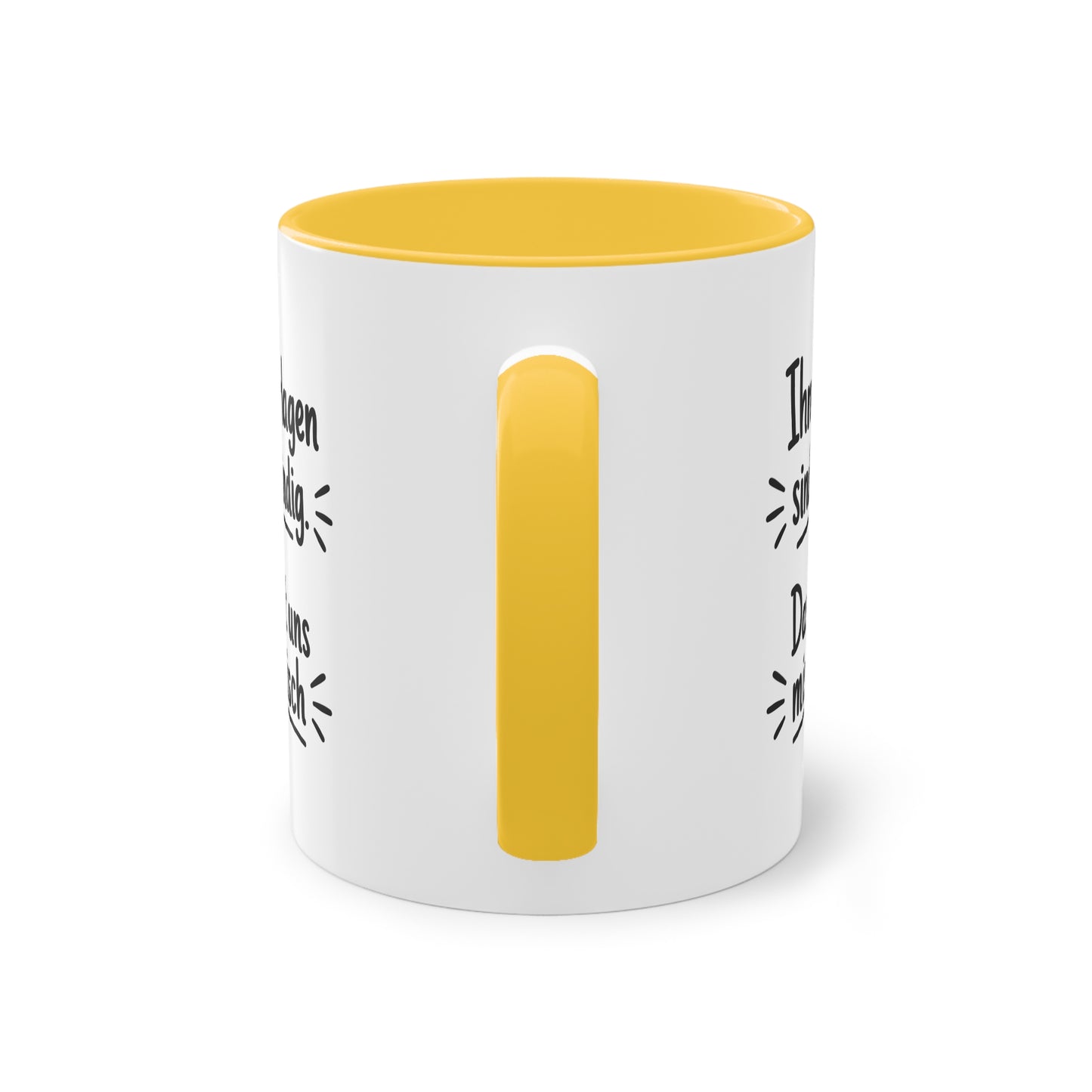 Tasse „Ihre Unterlagen sind vollständig. Das macht uns misstrauisch.“ – Humorvolle Behördentasse