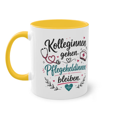 Kolleginnen gehen. Pflegeheldinnen bleiben. 💗🩺☕