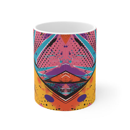 Comic-Art Tasse – Farbenfrohes Design mit urbanem Pop-Art Flair 🎨⚡☕