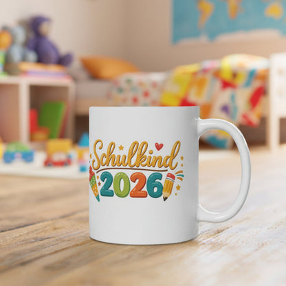Tasse „Schulkind 2026“