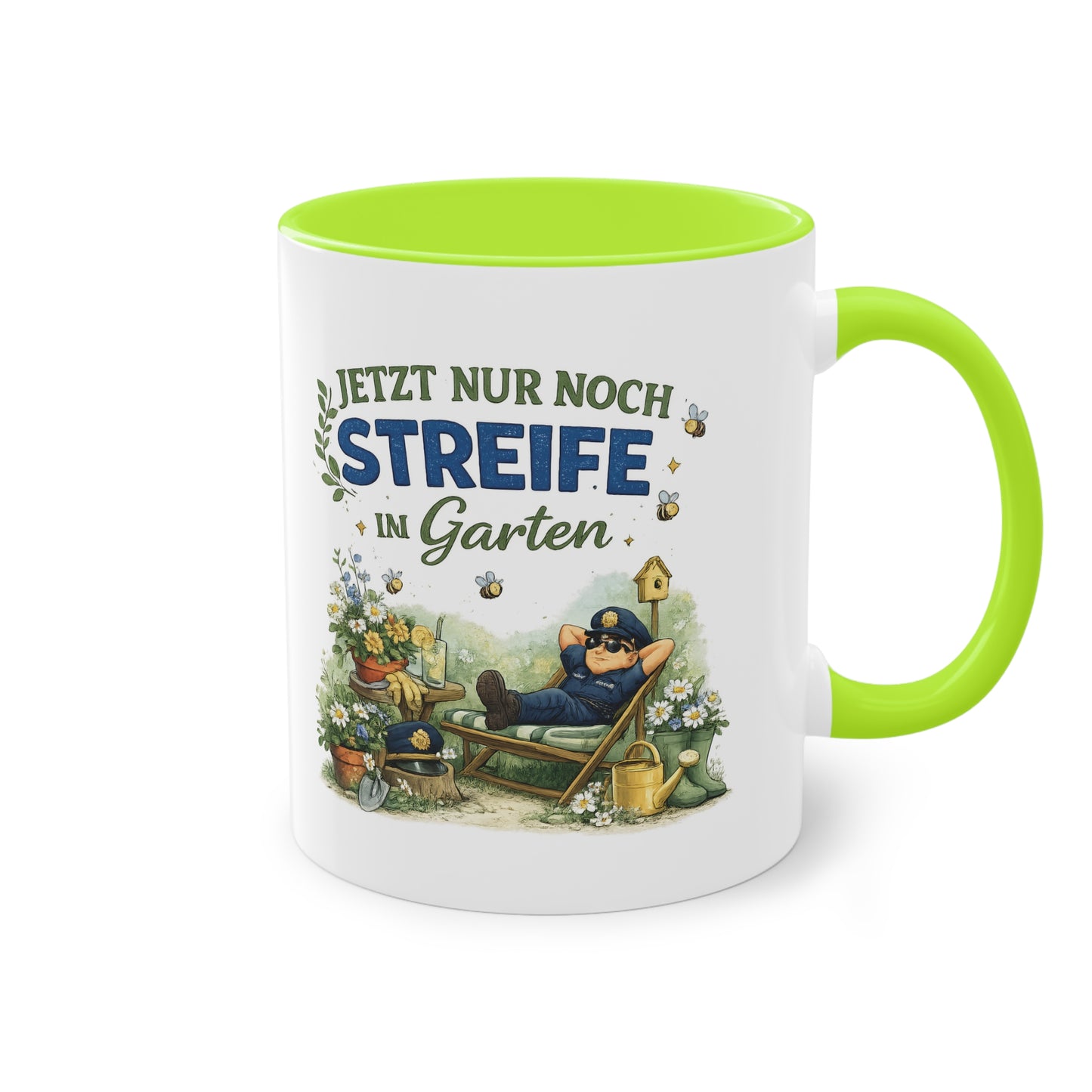 Jetzt nur noch Streife im Garten ☀️🌼🚓