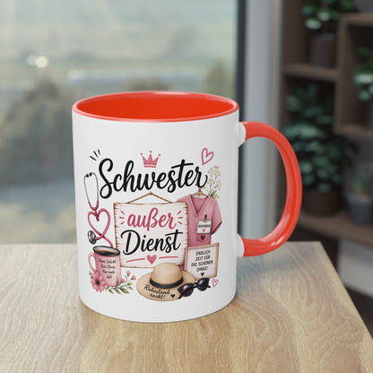 Schwester außer Dienst 💗🩺☕