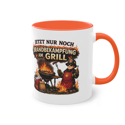 Jetzt nur noch Brandbekämpfung am Grill 🔥🌭🚒