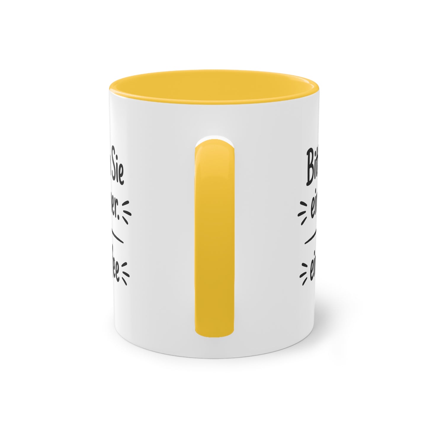 Tasse „Bitte ziehen Sie eine Nummer. Oder einen Kaffee.“ – Humorvolle Behördentasse