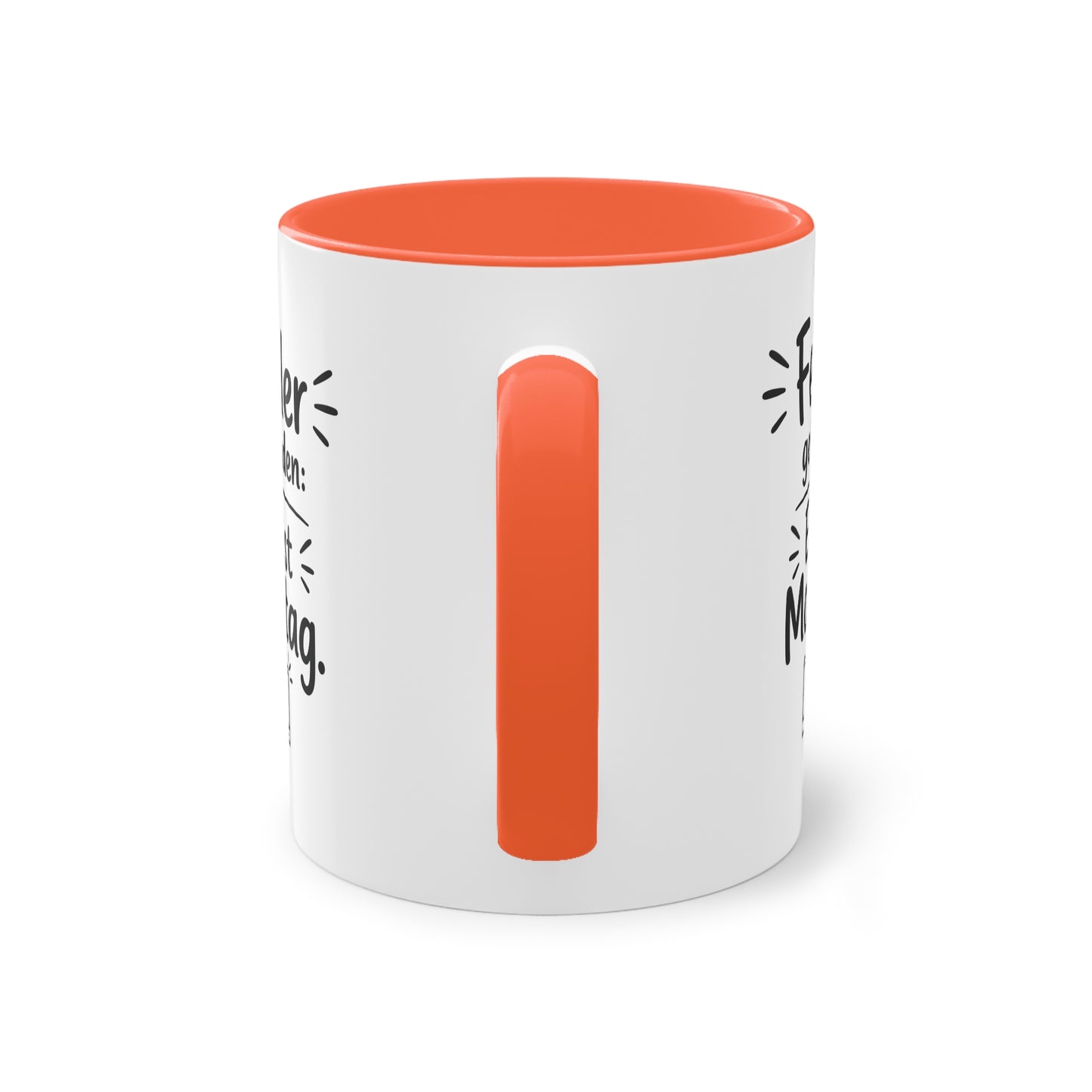 Tasse „Fehler gefunden: Es ist Montag.“ – Lustige Bürotasse mit Humor