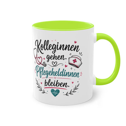 Kolleginnen gehen. Pflegeheldinnen bleiben. 💗🩺☕