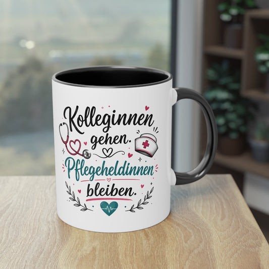 Kolleginnen gehen. Pflegeheldinnen bleiben. 💗🩺☕