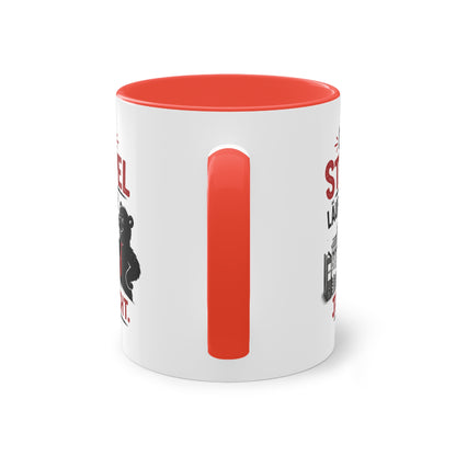 Tasse „Ohne Stempel läuft hier janüscht.“