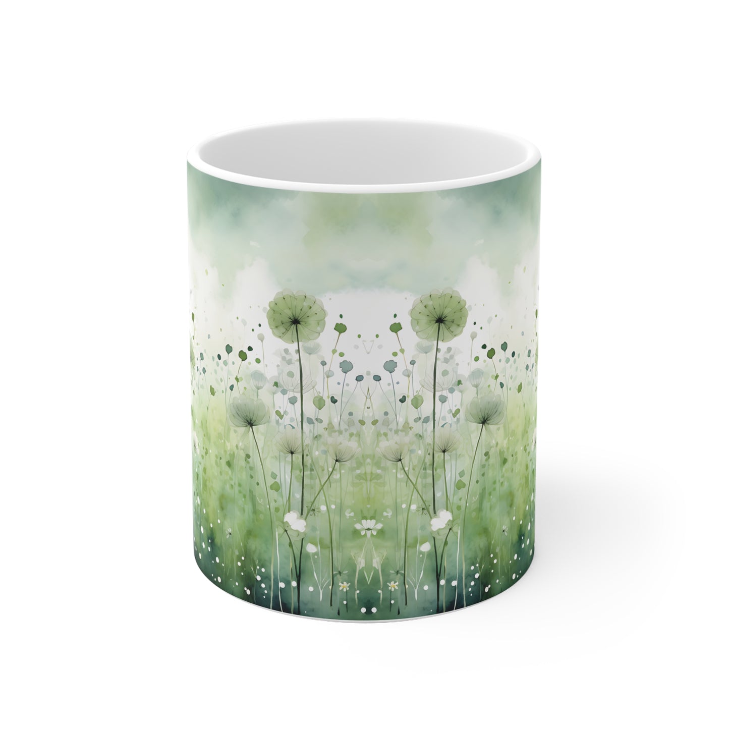 Aquarell Blumen Tasse – Stilvolle Kaffee Tasse mit zartem Naturdesign für entspannte Wohlfühlmomente