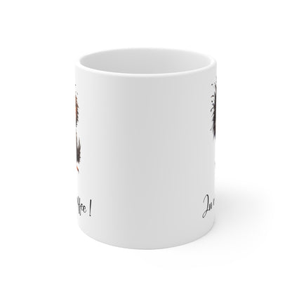 Lustige Kaffee-Tasse – Für alle, die morgens etwas zu viel Kaffee hatten ☕😂🐦