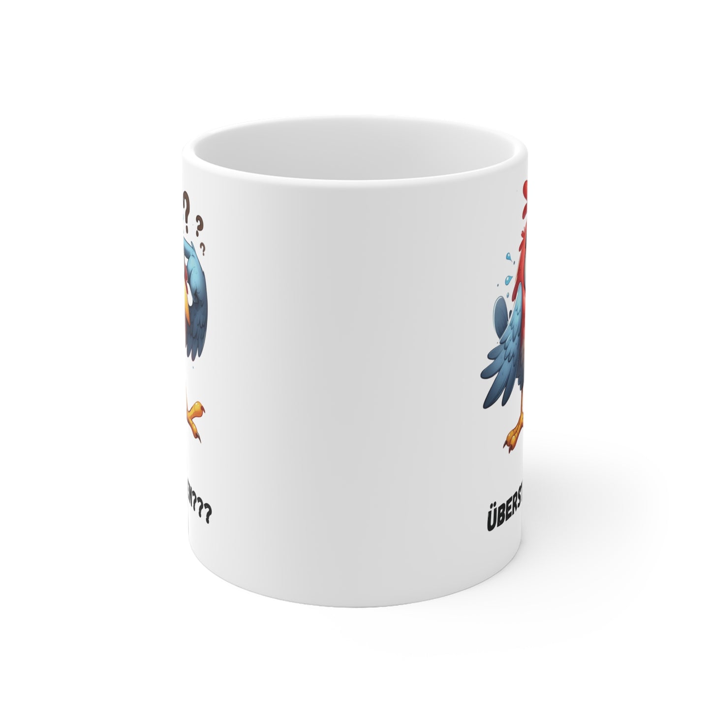 Überstunden??? Vogel Tasse
