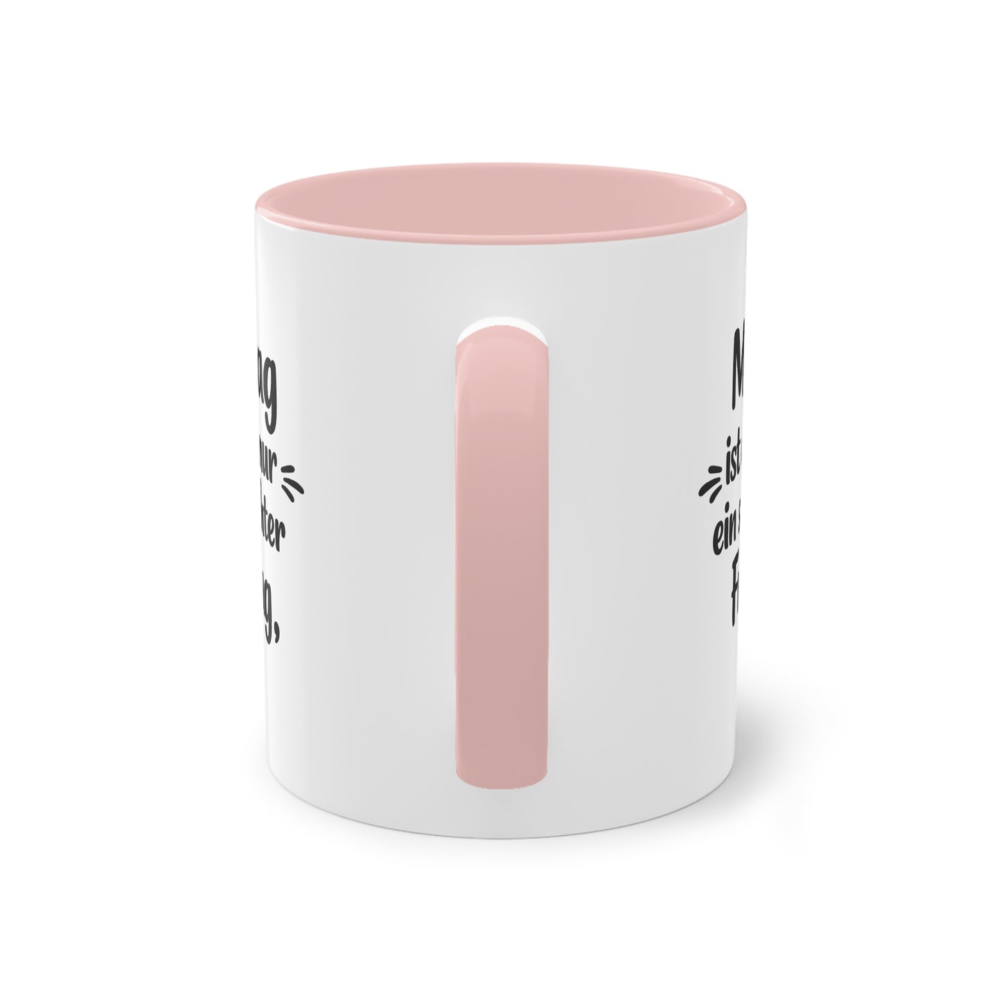 Tasse „Montag ist auch nur ein schlechter Freitag.“ – Lustige Bürotasse mit Humor