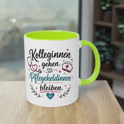 Kolleginnen gehen. Pflegeheldinnen bleiben. 💗🩺☕
