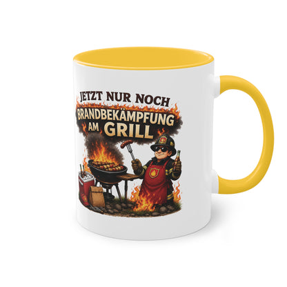 Jetzt nur noch Brandbekämpfung am Grill 🔥🌭🚒