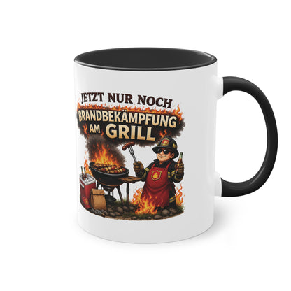Jetzt nur noch Brandbekämpfung am Grill 🔥🌭🚒