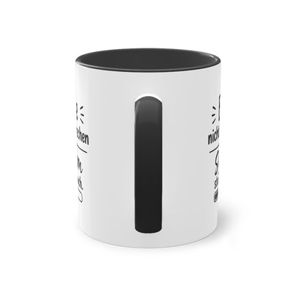 Tasse „Bitte nicht ansprechen. System startet noch.“ – Lustige Bürotasse mit Humor