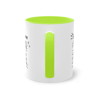 Tasse „Ich gebe immer 100 %. 12 % montags, 18 % dienstags, 15 % mittwochs …“