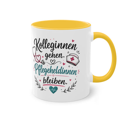Kolleginnen gehen. Pflegeheldinnen bleiben. 💗🩺☕