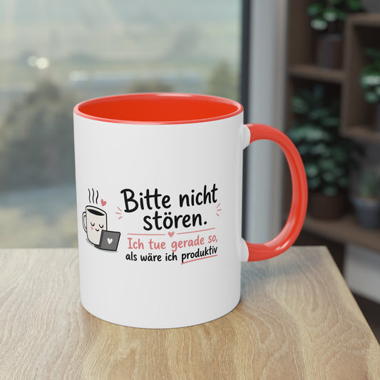 Bitte nicht stören. – Ich tue gerade so, als wäre ich produktiv.