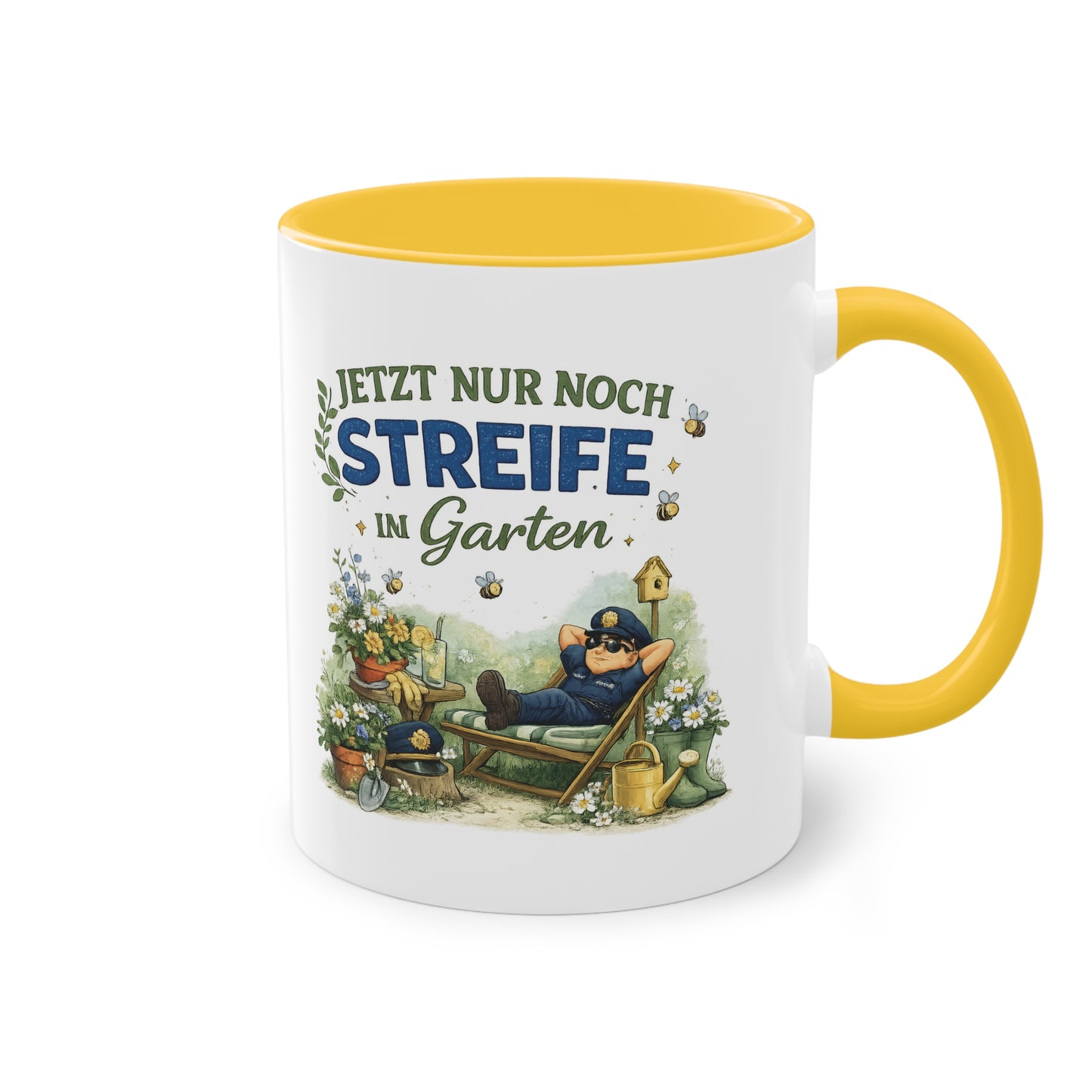 Jetzt nur noch Streife im Garten ☀️🌼🚓