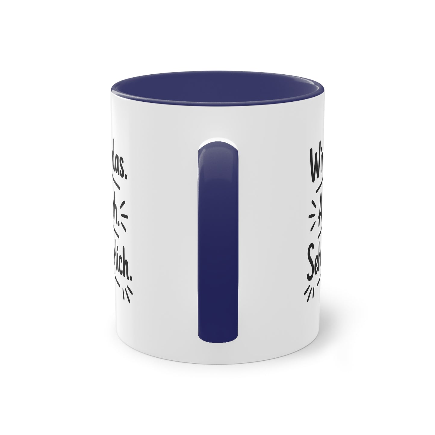 Tasse „Wir prüfen das. Ausführlich. Sehr ausführlich.“ – Humorvolle Behördentasse