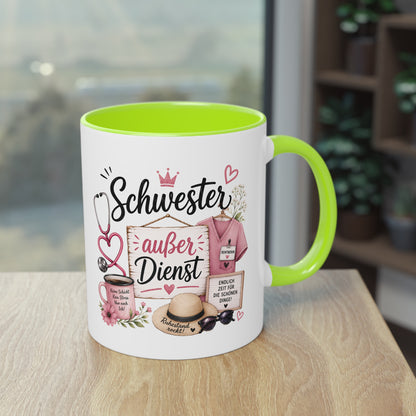 Schwester außer Dienst 💗🩺☕