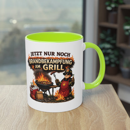 Jetzt nur noch Brandbekämpfung am Grill 🔥🌭🚒