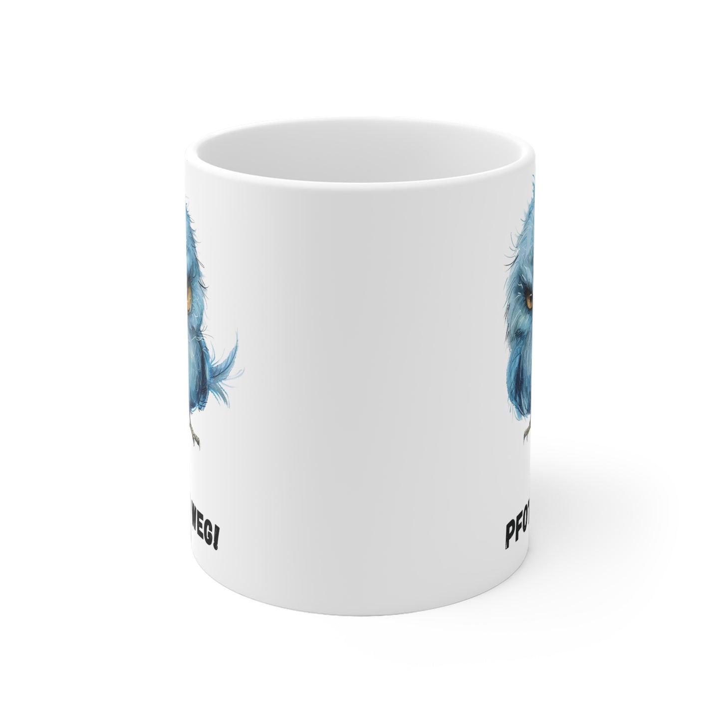 Pfoten Weg Vogel Tasse