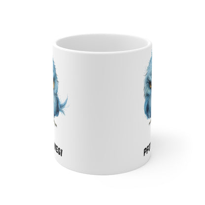 Pfoten Weg Vogel Tasse