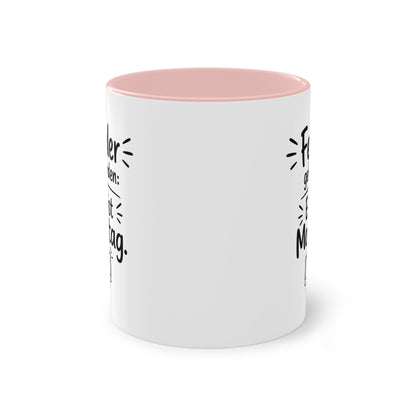 Tasse „Fehler gefunden: Es ist Montag.“ – Lustige Bürotasse mit Humor