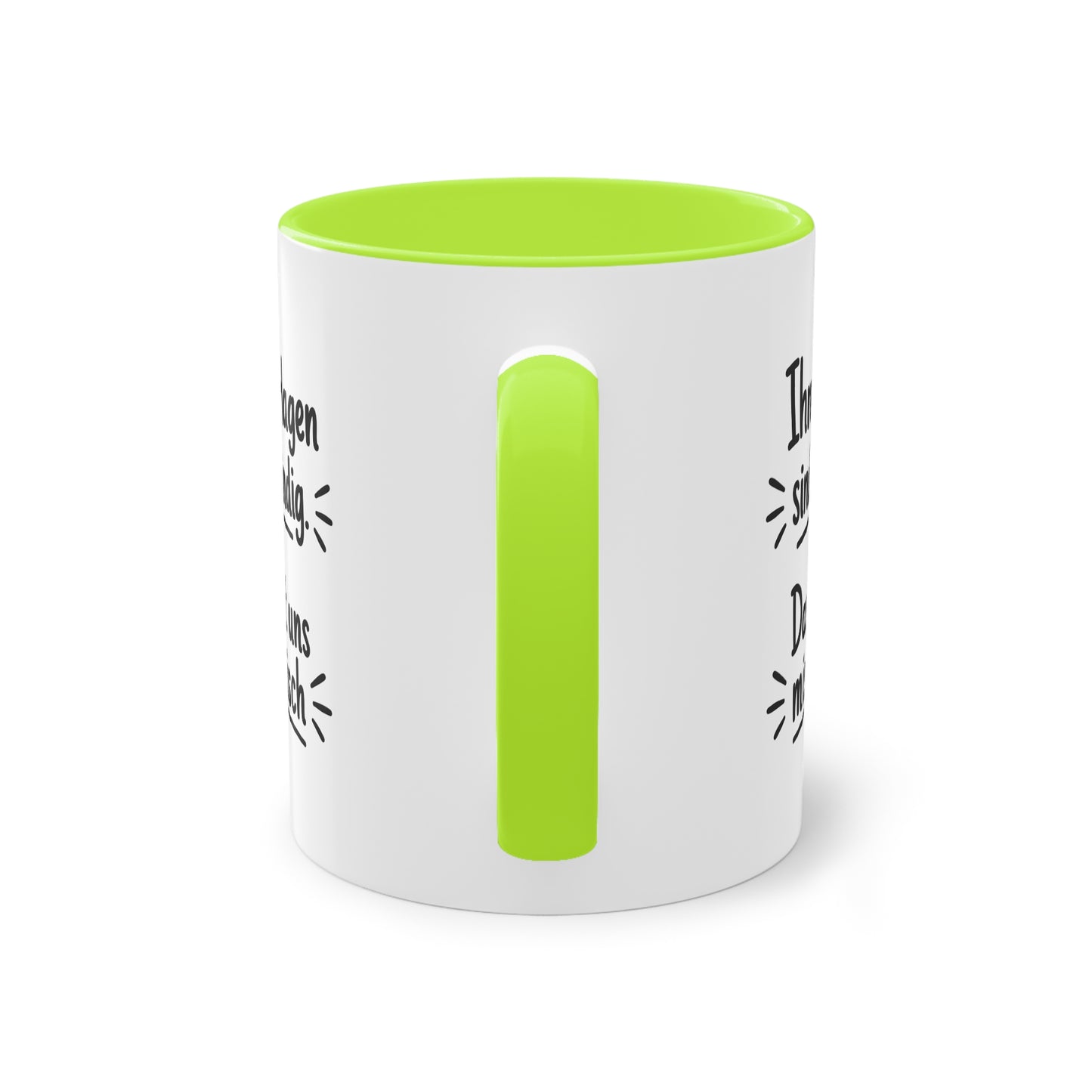 Tasse „Ihre Unterlagen sind vollständig. Das macht uns misstrauisch.“ – Humorvolle Behördentasse