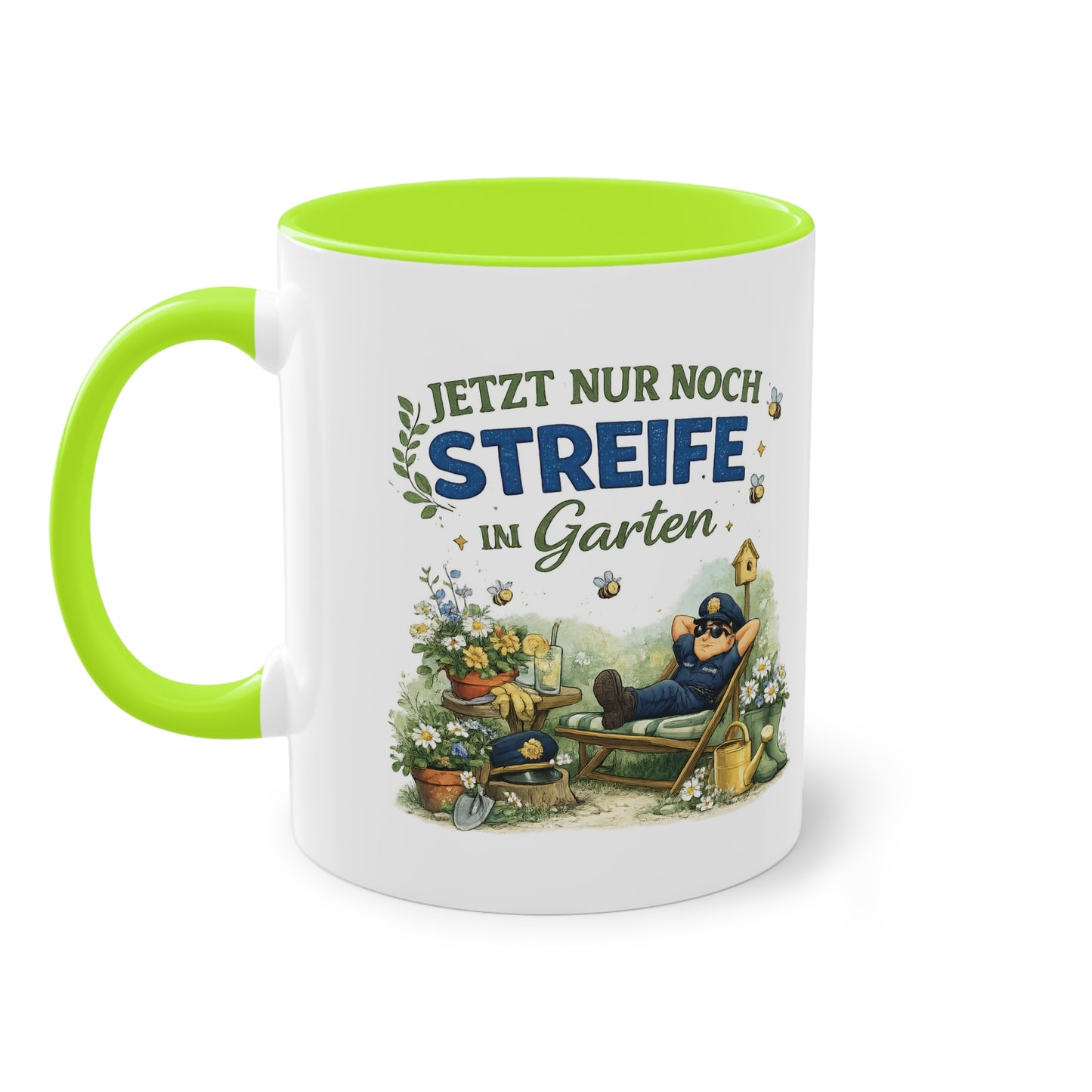 Jetzt nur noch Streife im Garten ☀️🌼🚓