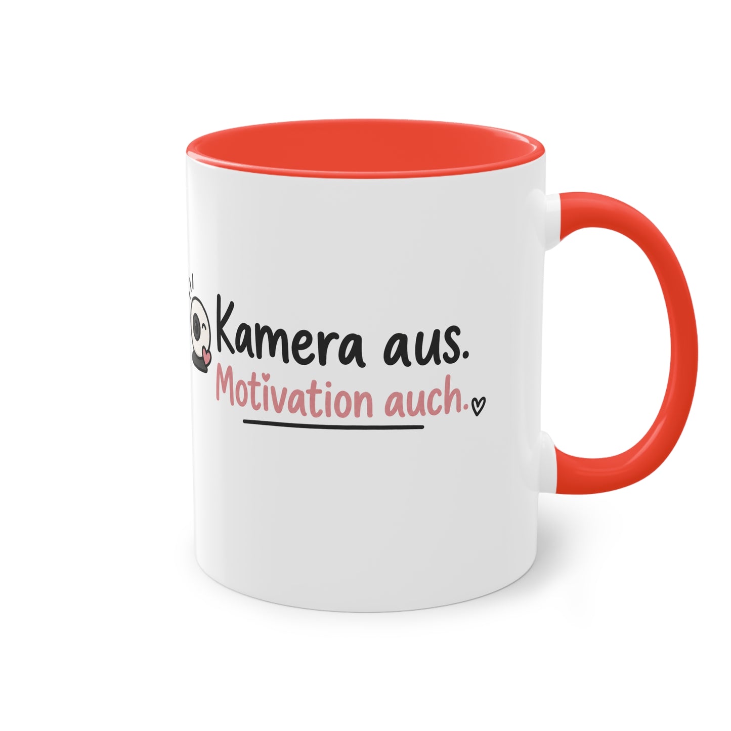 Homeoffice Tasse: Kamera aus. – Motivation auch.