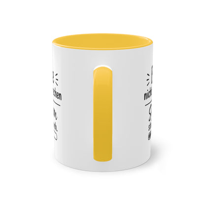Tasse „Bitte nicht ansprechen. System startet noch.“ – Lustige Bürotasse mit Humor