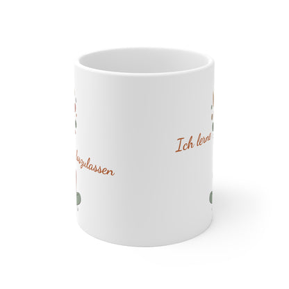 Ich lerne loszulassen Tasse | Achtsamkeits-Becher Geschenk