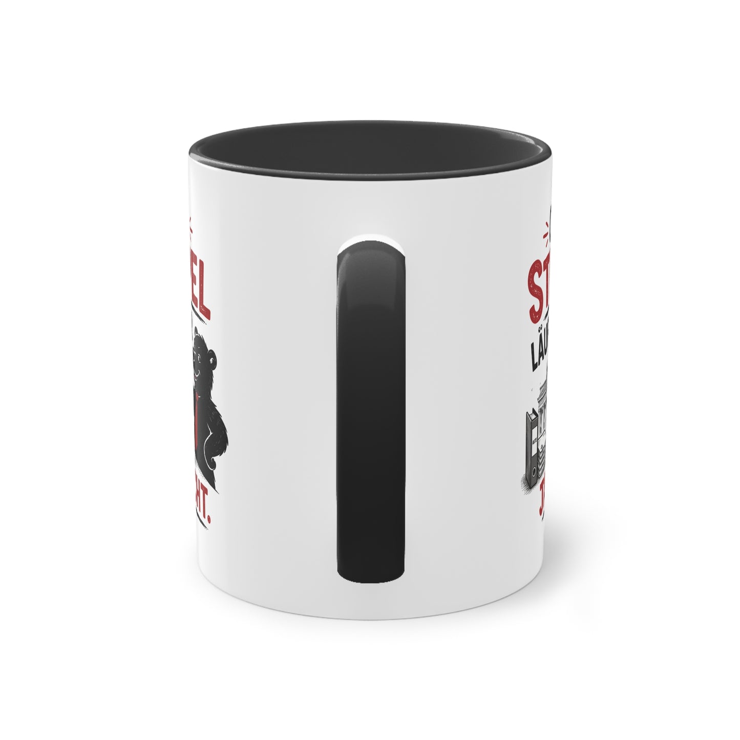 Tasse „Ohne Stempel läuft hier janüscht.“
