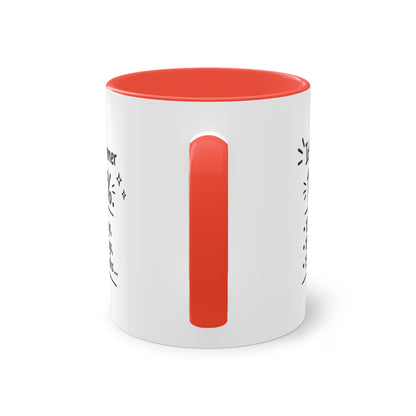 Tasse „Ich gebe immer 100 %. 12 % montags, 18 % dienstags, 15 % mittwochs …“