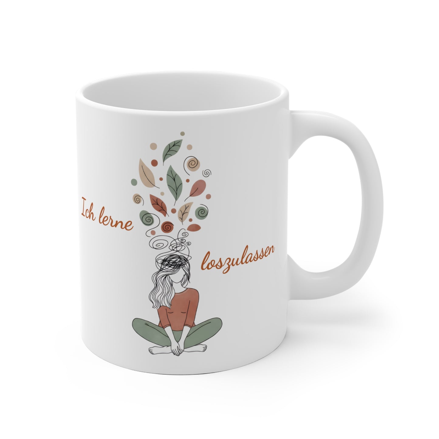 Ich lerne loszulassen Tasse | Achtsamkeits-Becher Geschenk